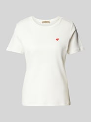 T-Shirt mit Label-Stitching von Smith and Soul - 37