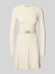 Strickkleid aus Viskose mit Gürtel Modell 'YUKI' von GUESS - 9