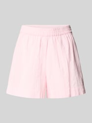 Regular Fit Shorts aus reiner Baumwolle Modell 'MUNA' von Pieces Pink - 8