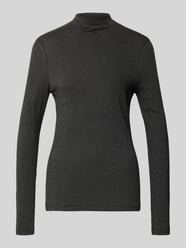 Langarmshirt mit Mock Neck Jersey von Marc O'Polo - 37