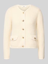 Gebreid jack van alpacamix met knoopsluiting, model 'HARRY' van Bash - 31