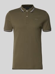 Slim Fit Poloshirt mit Kontraststreifen von Geox - 5