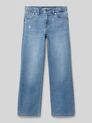 Wide leg jeans met labelpatch van Levi’s® Kids - 2