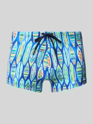 Badehose mit Kordelzug Modell 'Mabella' von HOM - 45