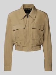 Jacke mit Pattentaschen Modell 'INSECT' von Mango Grün - 31