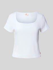 T-shirt met labeldetail en diepe ronde hals van Levi's® - 17