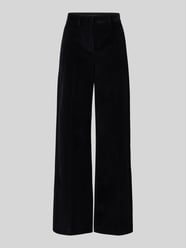 Wide leg corduroy broek van puur katoen, model 'TANIA' van Weekend Max Mara - 18