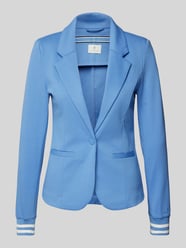 Blazer mit Leistentaschen und Viskose-Anteil Modell 'KINNIE' von Kaffe Blau - 29