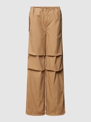 Cargohose in unifarbenem Design von Redefined Rebel Beige - 19