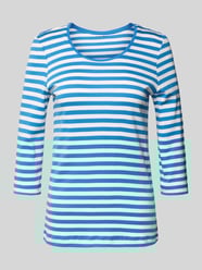 T-shirt z rękawem o dł. 3/4 i okrągłym dekoltem od Christian Berg Woman - 46