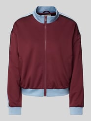 Trainingsjacke mit Stehkragen Modell 'WARM' von Only Bordeaux - 47