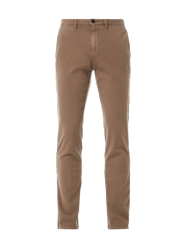 Straight Fit Chino mit Webmuster von Tommy Hilfiger Beige - 47