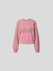 Sweatshirt in Two-Tone-Machart von Kenzo Rosa - 44