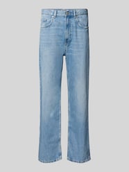 Jeansy z 5 kieszeniami o kroju baggy w klasycznym 5-kieszeniowym designie od REVIEW - 25