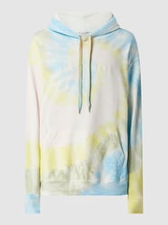 Hoodie im Batik-Look  von Family First Milano Weiß - 14