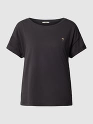 T-Shirt mit Motiv-Stitching von Esprit Grau - 9