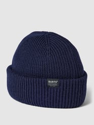 Mütze aus Wolle mit Logo-Applikation Modell 'FEODORE' von Barts Blau - 4