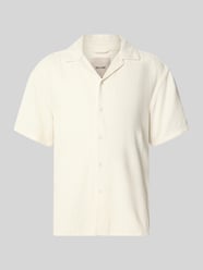 Koszula casualowa o kroju regular fit z mieszanki wiskozy i lnu model 'LATHAM' od ONLY & SONS - 30