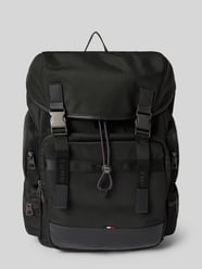 Rucksack mit Label-Applikation aus Metall von Tommy Hilfiger - 27