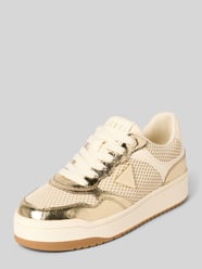 Sneaker mit Logo-Detail Modell 'Miram' von GUESS Gold - 21