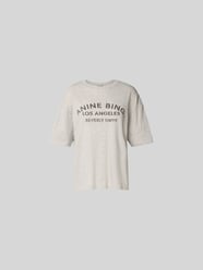 T-Shirt mit Label-Print von Anine Bing - 24