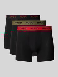 Boxershorts mit elastischem Logo-Bund im 3er-Pack von HUGO - 8