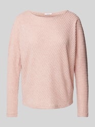 Longsleeve mit Rundhalsausschnitt Modell 'Sakim' von OPUS Rosa - 41