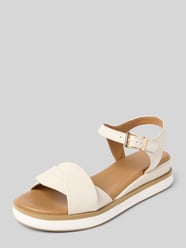 Sandalette aus Leder mit glatter Sohle von INUOVO - 8