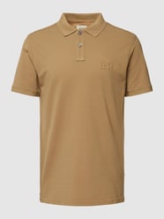 Poloshirt mit Label-Stitching von camel active Braun - 43
