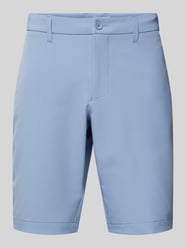 Regular Fit Shorts mit Gürtelschlaufen Modell 'Commuter' von BOSS Green Blau - 47