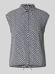 Bluzka o kroju slim fit z wykładanym kołnierzem od Zero - 45