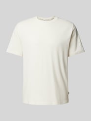 T-Shirt mit Label-Stitching Modell 'Connor' von Pepe Jeans Beige - 3