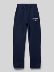 Sweatpants mit Label-Stitching von Polo Sport Blau - 22