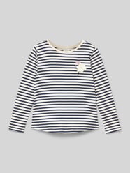 Bluzka z długim rękawem o kroju regular fit z mieszanki dżerseju i bawełny od s.Oliver RED LABEL - 34