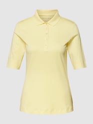 Poloshirt mit 1/2 Arm von Christian Berg Woman Gelb - 19