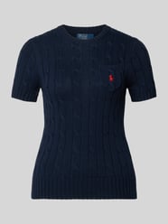 Slim fit pullover met korte mouwen met labelstitching van Polo Ralph Lauren - 22