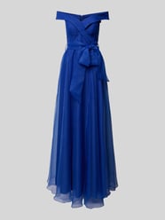 Abendkleid mit Herz-Ausschnitt von TROYDEN COLLECTION Blau - 31