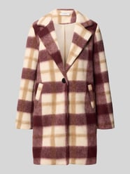 Regular Fit Mantel aus Woll-Mix Modell 'Ch44arlene' von ZABAIONE Bordeaux - 45