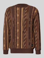 Sweter dzianinowy z czystej bawełny o kroju regular fit od COLUCCI - 41