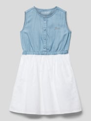 Kleid mit Label-Stitching von Guess Weiß - 14