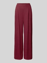 Straight Leg Stoffhose mit Bundfalten von Jake*s Casual - 1