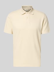 koszulka polo o kroju regular fit z mieszanki bawełny model 'BLAZE' od Selected Homme - 30