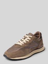 Sneaker aus Leder-Mix Modell 'City' von HOFF Beige - 32