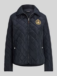 Kurtka pikowana o kroju regular fit z wyhaftowanym herbem od Lauren Ralph Lauren - 2