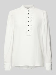 Blouse met opstaande kraag, model 'April' van FREE/QUENT - 13