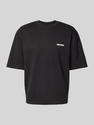 Oversized T-Shirt mit Label-Print von REVIEW - 11