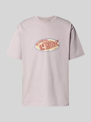 T-Shirt mit Label-Print Modell 'Baine' von WOODBIRD - 22