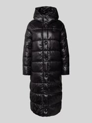 Gewatteerde lange jas met labeldetail, model 'BELLEVUE' van Blauer Usa - 25