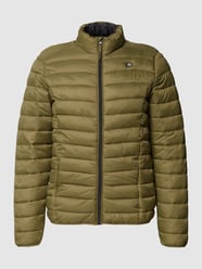 Steppjacke mit Label-Patch Modell 'Romsey' von Blend Grün - 23