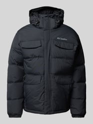 Jacke mit Kapuze und Pattentaschen Modell 'LANDROAMER' von COLUMBIA Schwarz - 2